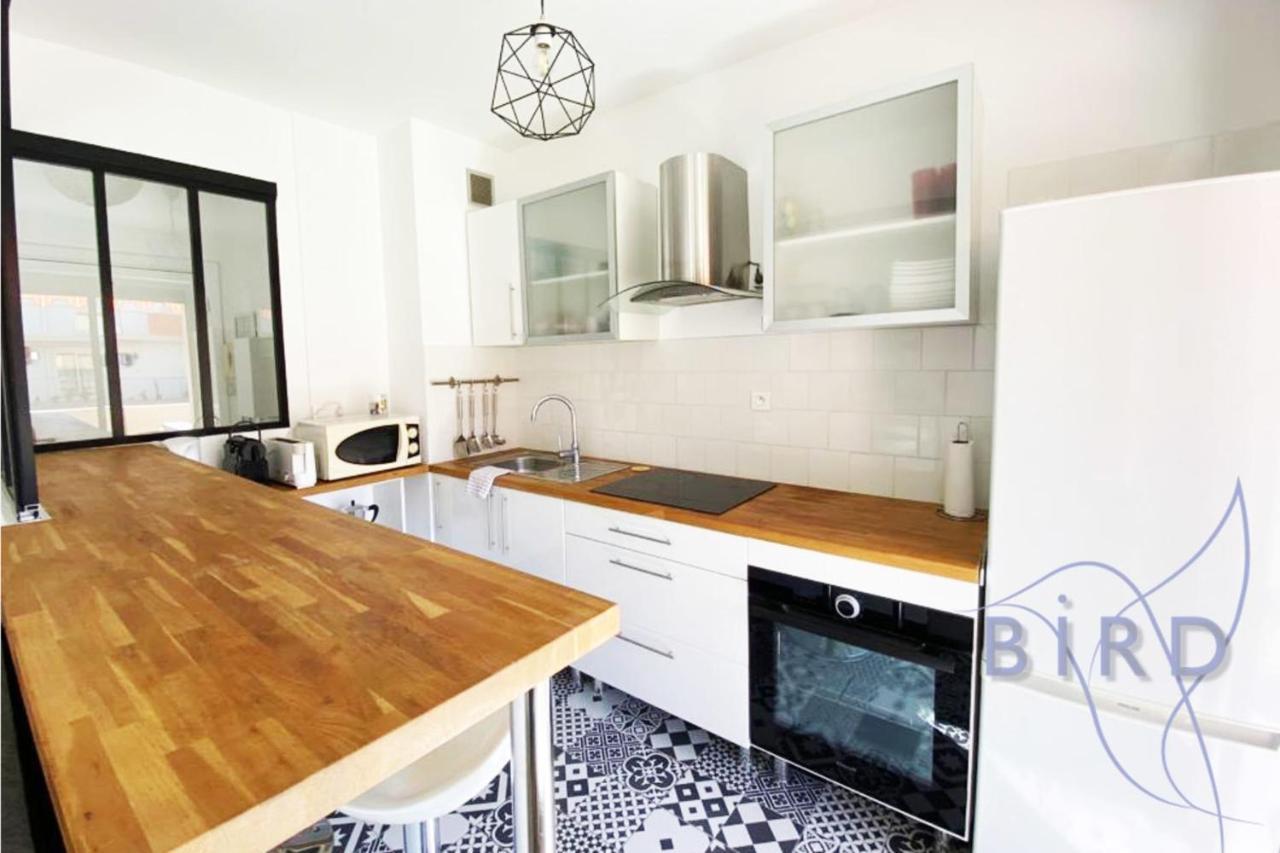 Bright Flat Near To The Beach & Harbor Saint-Laurent-du-Var Extérieur photo