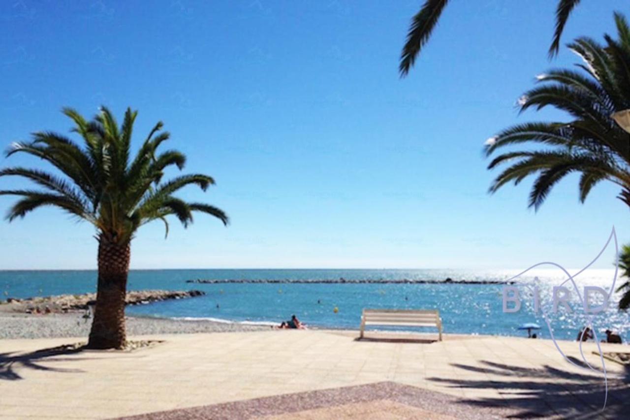 Bright Flat Near To The Beach & Harbor Saint-Laurent-du-Var Extérieur photo
